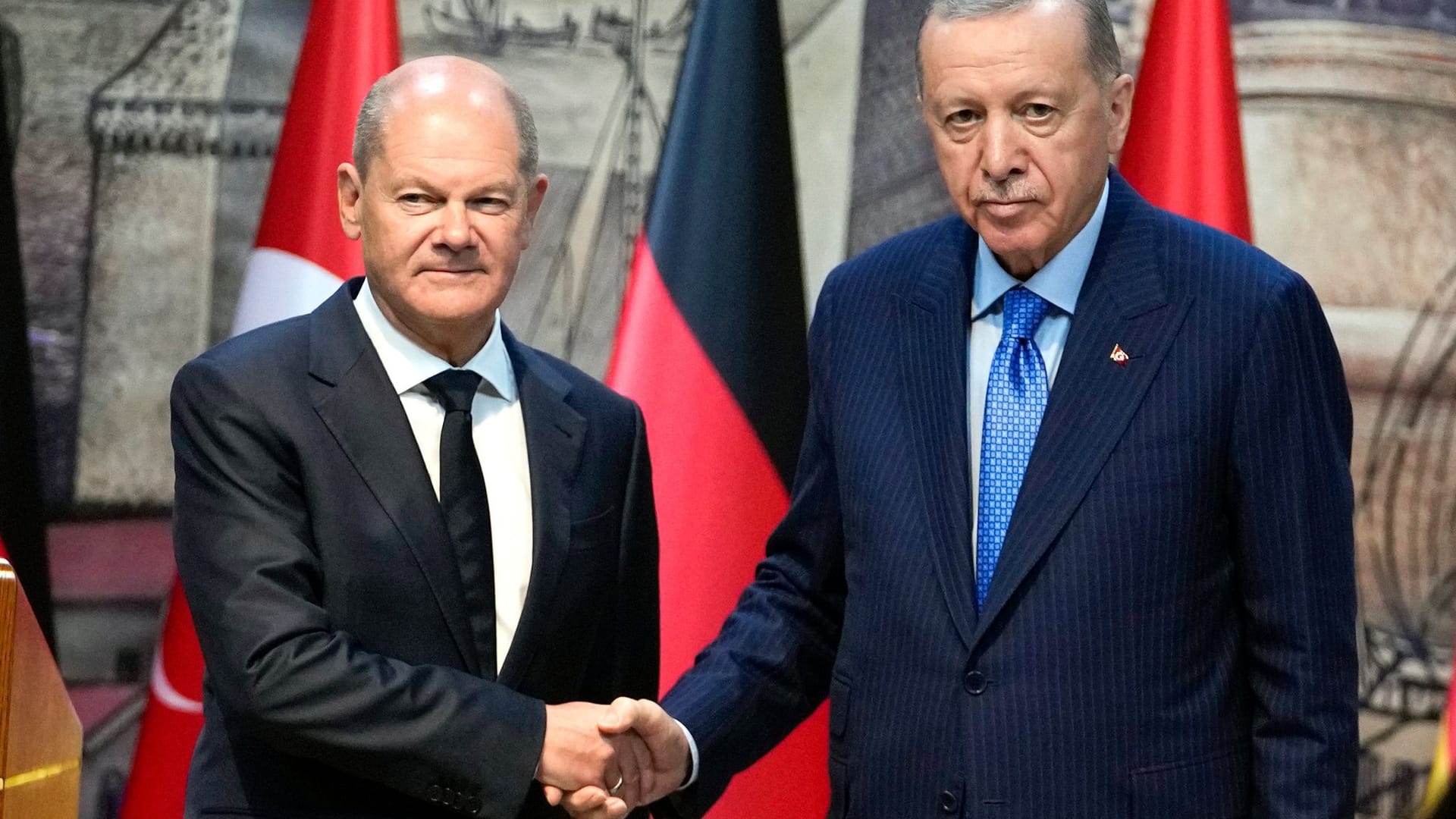 Scholz trifft Erdogan in Istanbul