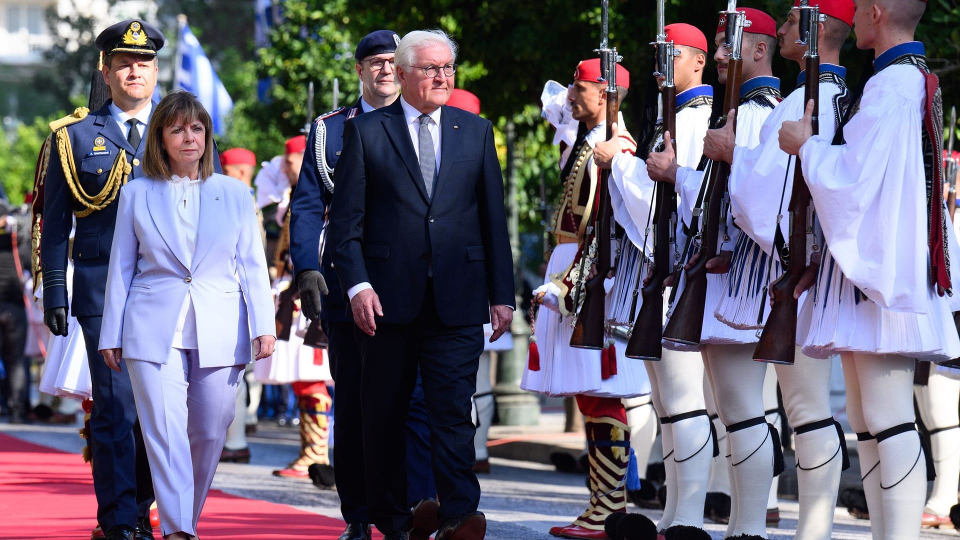 Bundespräsident Steinmeier in Griechenland