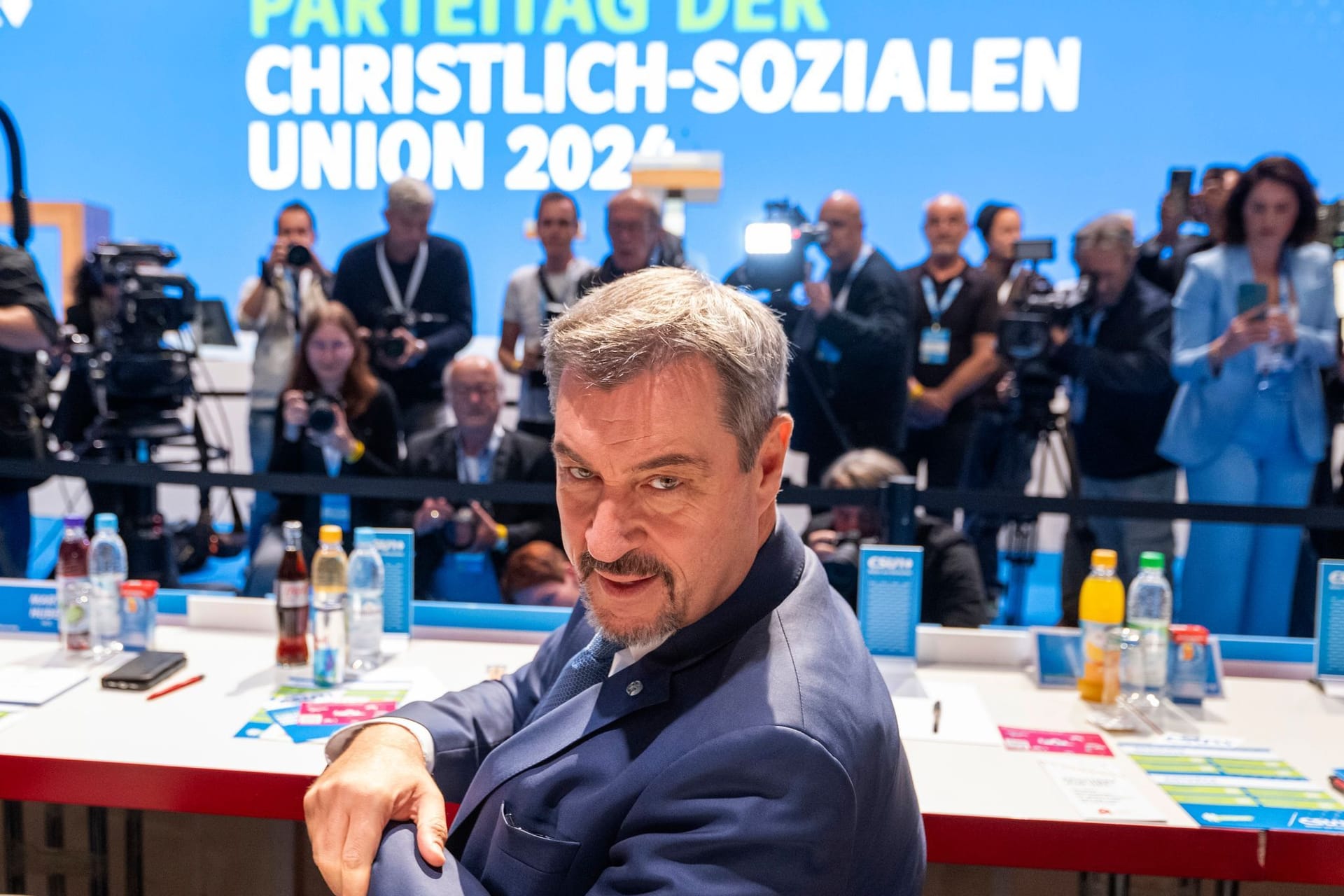 Beginn Parteitag CSU