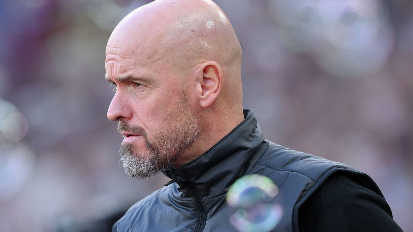 Erik ten Hag: Er ist nicht mehr Trainer von Manchester United.