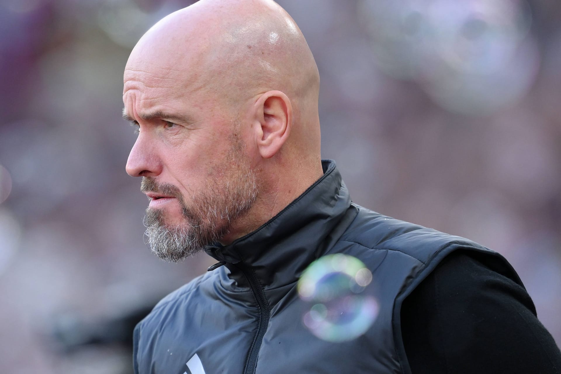 Erik ten Hag: Er ist nicht mehr Trainer von Manchester United.