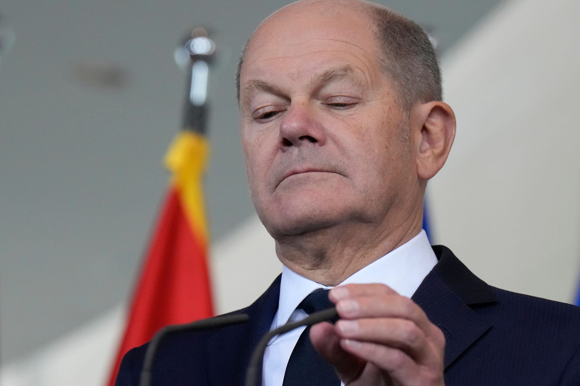 Bundeskanzler Olaf Scholz: Türmer wirft ihm Einschüchterung vor.