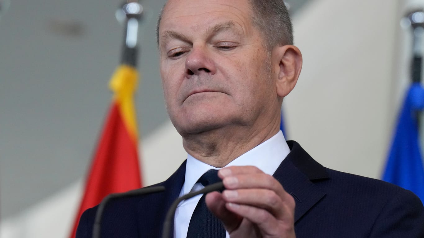 Bundeskanzler Olaf Scholz: Türmer wirft ihm Einschüchterung vor.