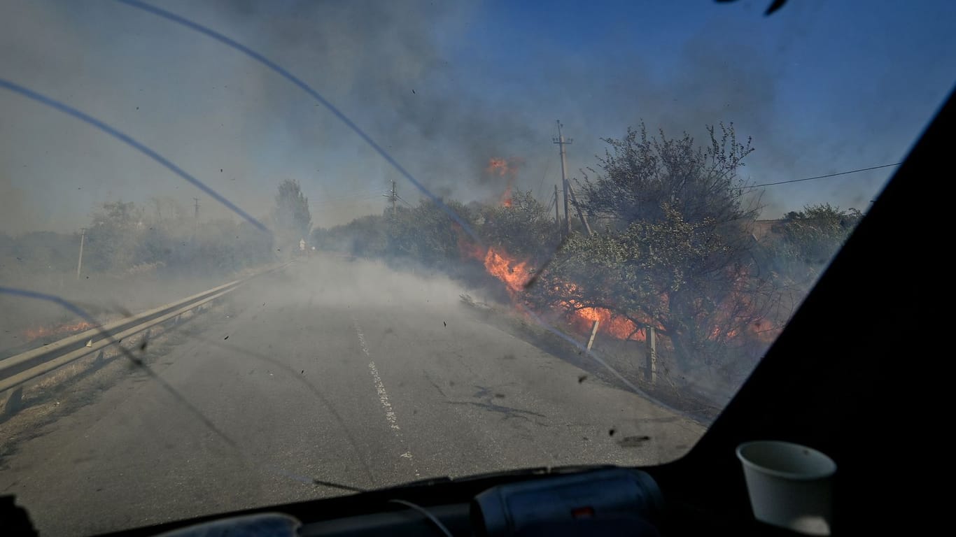 Donezk (Archivbild): Russland will eine Siedlung in der Ostukraine erobert haben.