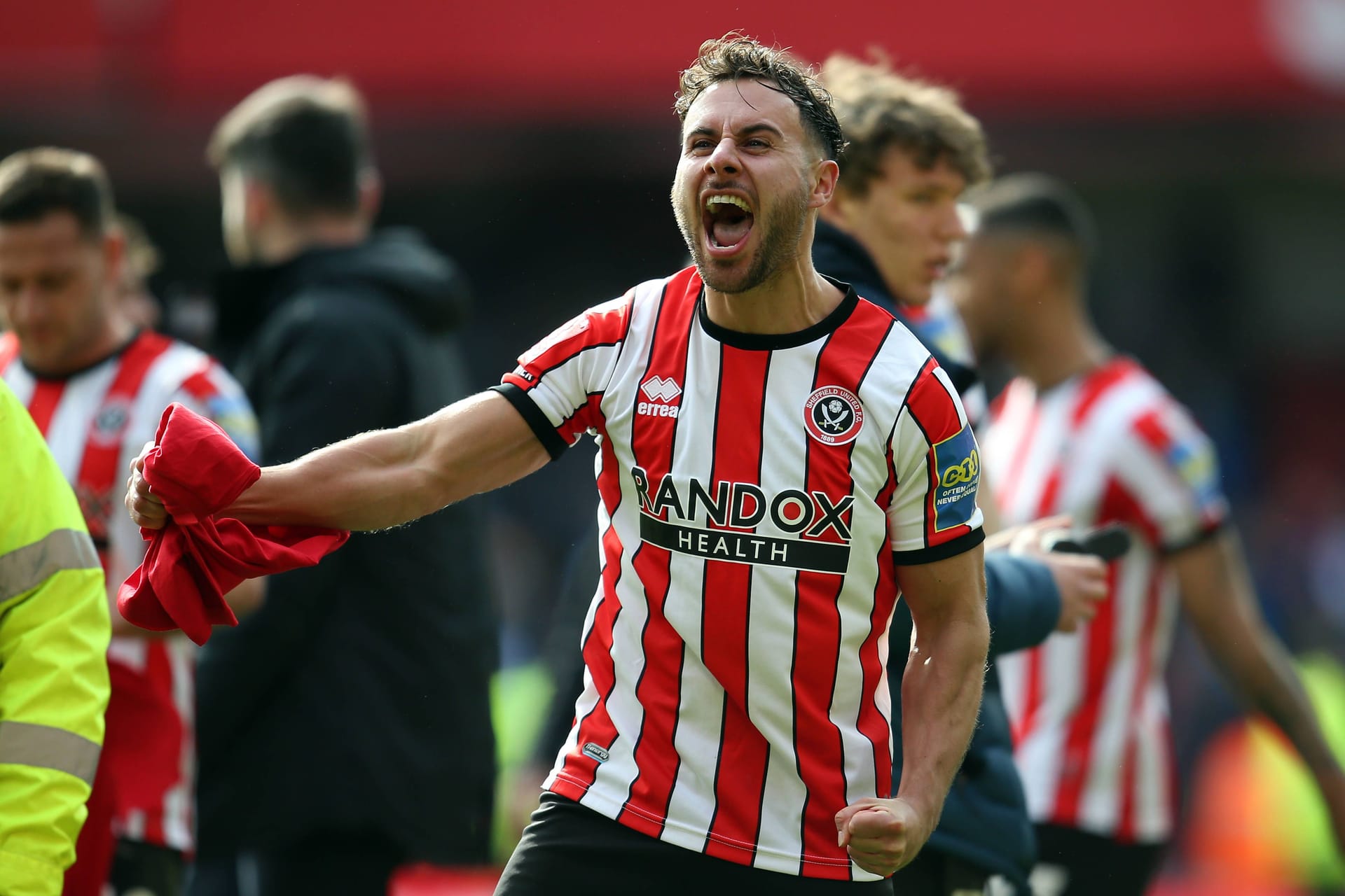 George Baldock im Trikot seines langjährigen Vereins Sheffield United (Archivbild).