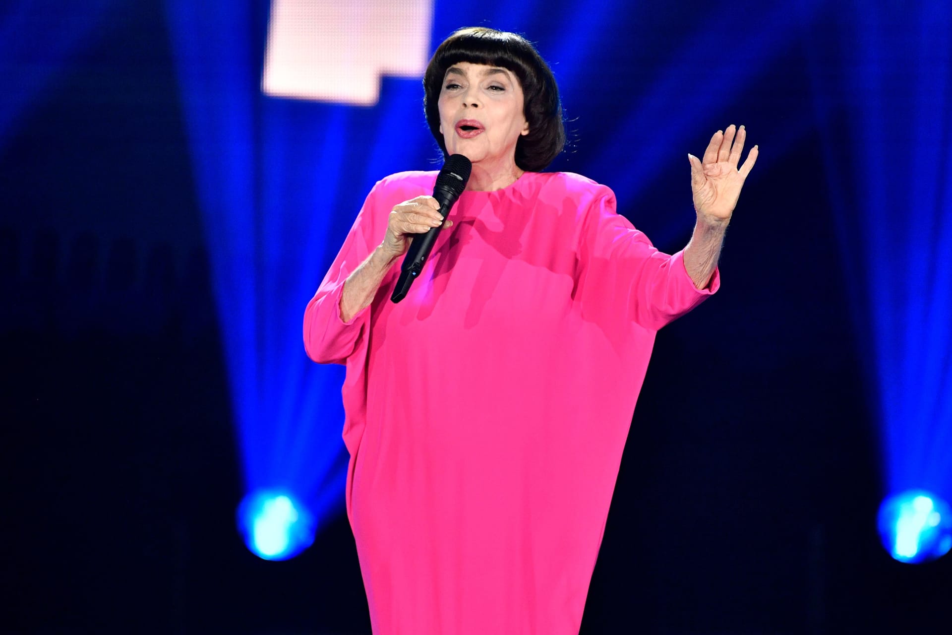 Mireille Mathieu (Archivbild): Die 78-Jährige will künftig mehr Zeit für sich haben.