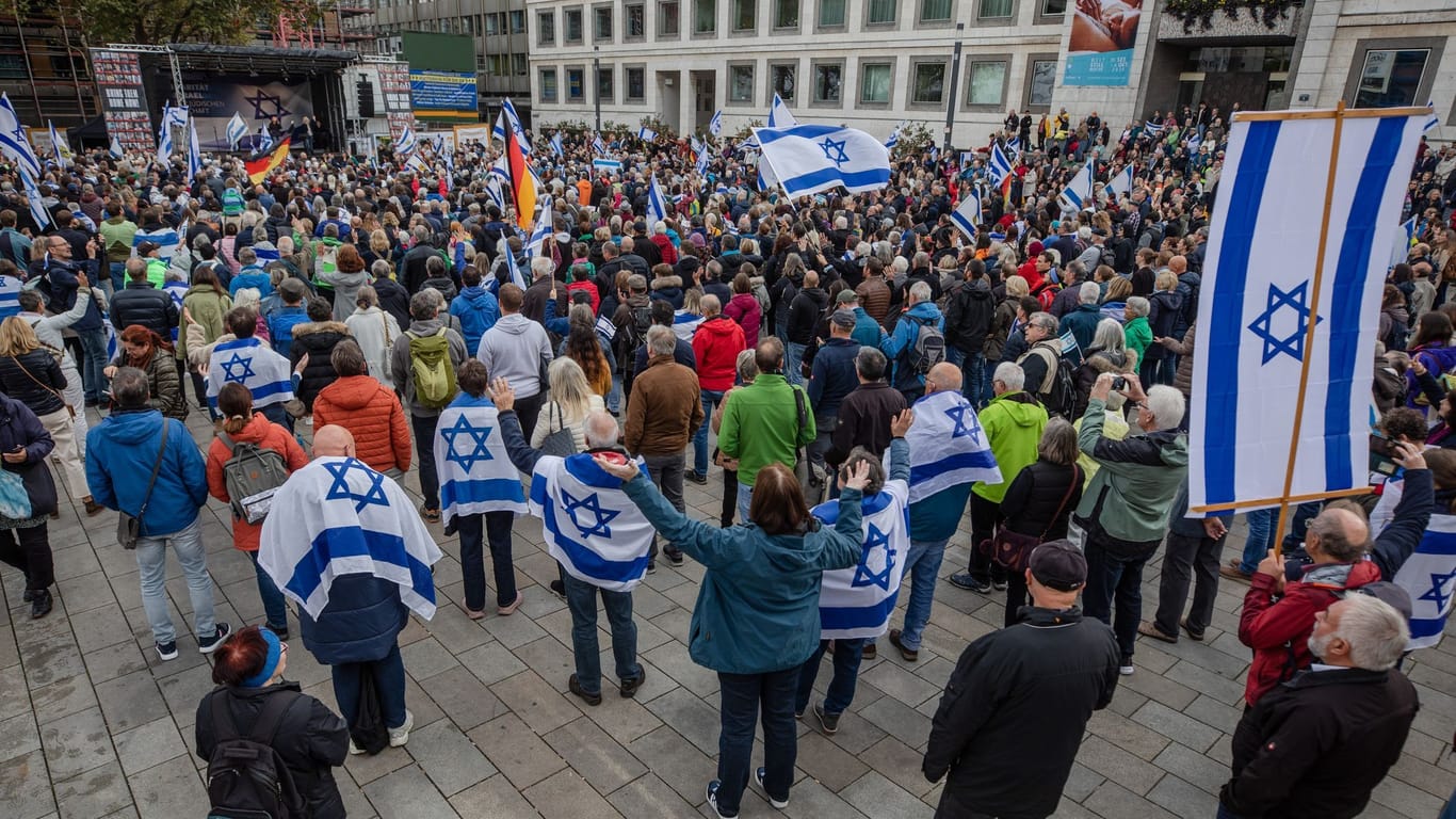 Jahrestag 7. Oktober 2023 - Stuttgart