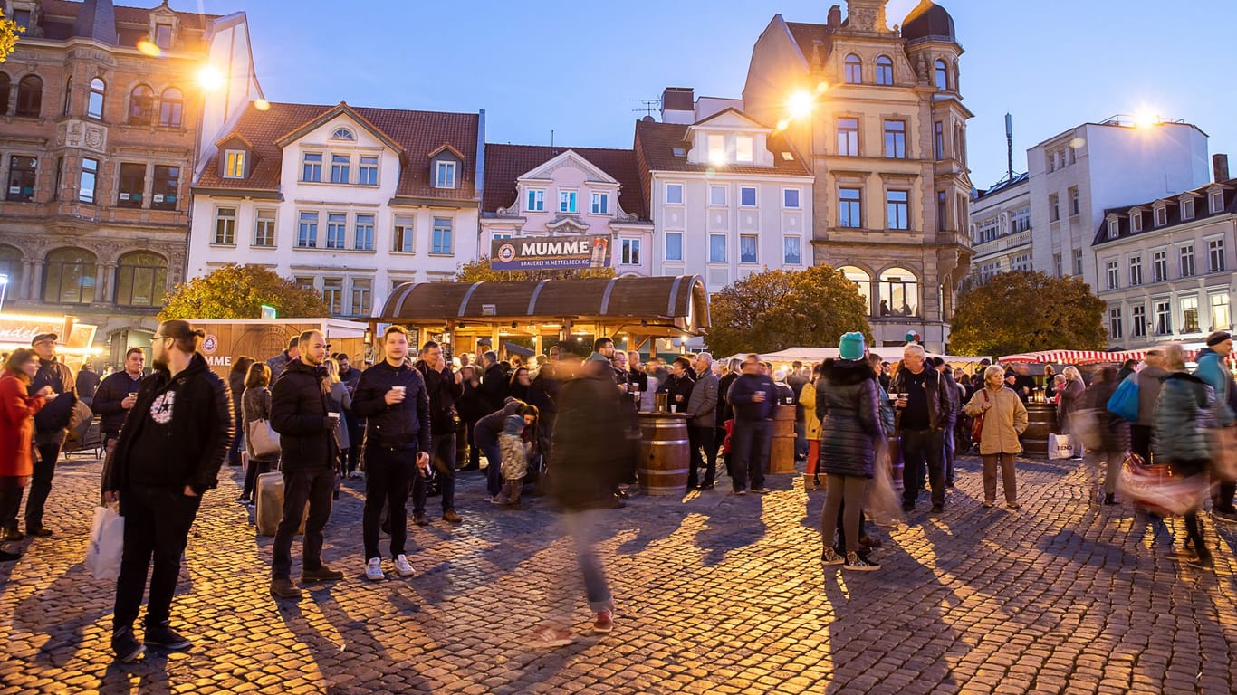 Gemeinsam Mumme genießen: Bei der Mumme-genussmeile am ersten Novemberwochenende gibt es zahlreiche kulinarische Angebote in der Innenstadt.