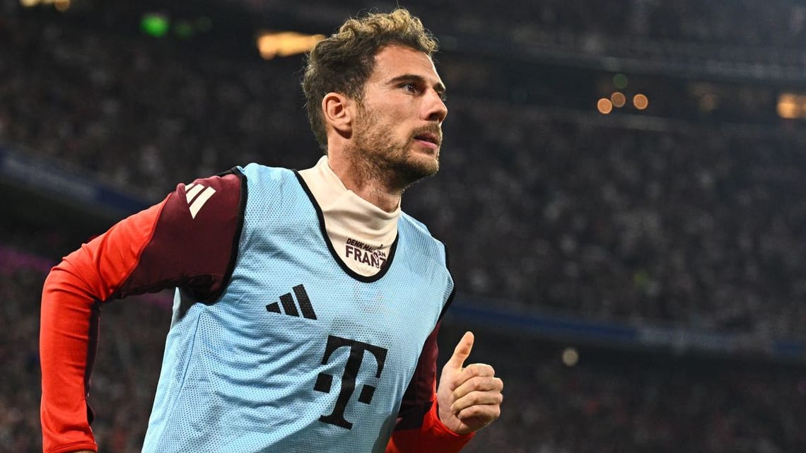 Leon Goretzka: Der Mittelfeldspieler des FC Bayern wurde in Barcelona schon in der 60. Minute eingewechselt.