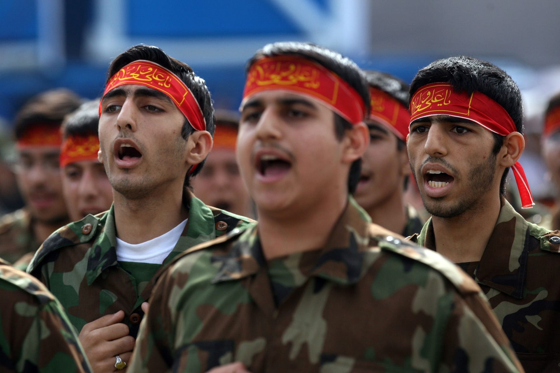 Iranische Soldaten bei einer Parade in Teheran (Archivbild).