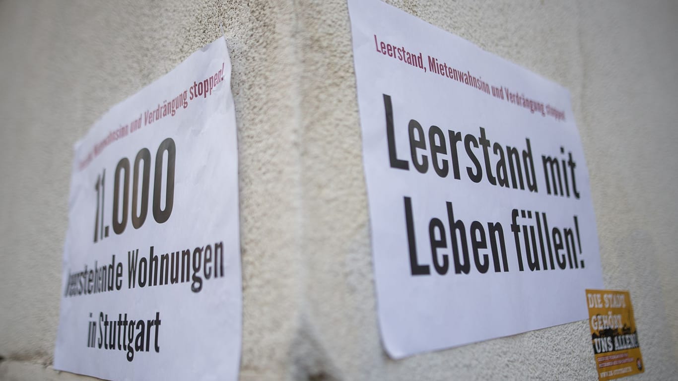 Demonstration gegen Wohnungsräumung