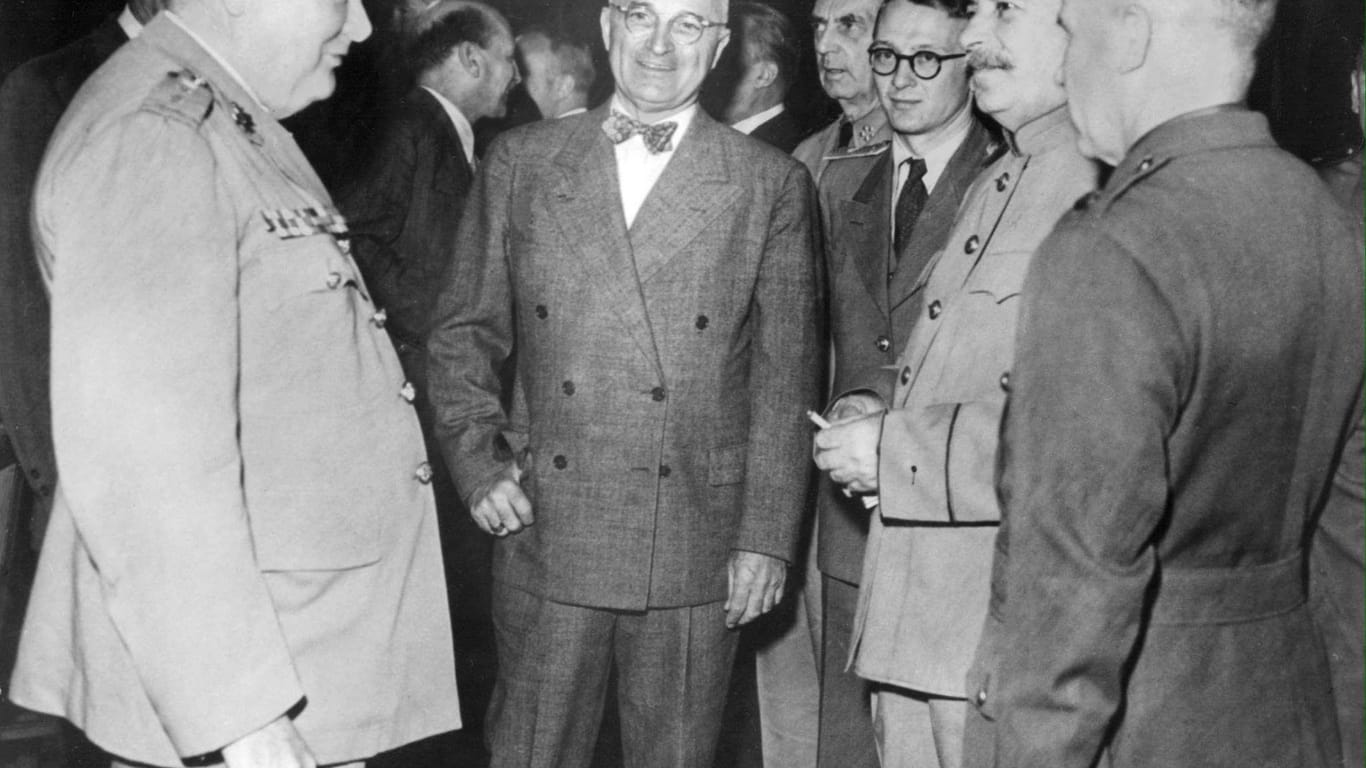 Harry S. Truman auf der Potsdamer Konferenz