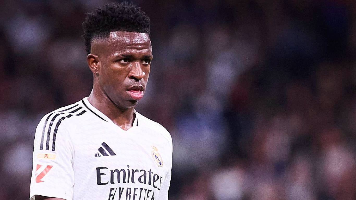 Vinícius Junior von Real Madrid: Er und sein Team werden am Wochenende nicht auflaufen können.