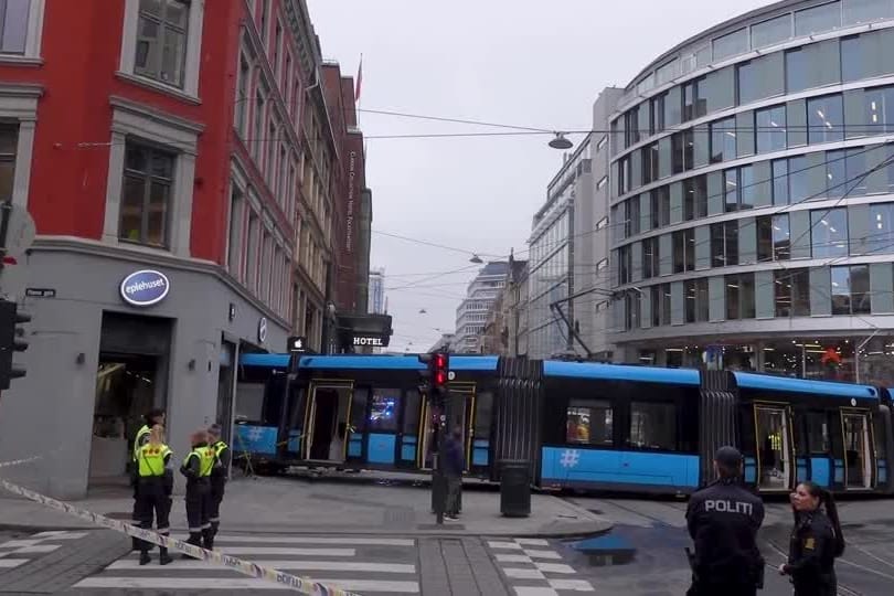 NORWEGEN-TRAM/UNFALL