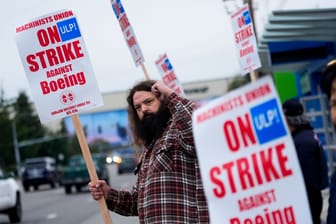 Streik bei Boeing in den USA