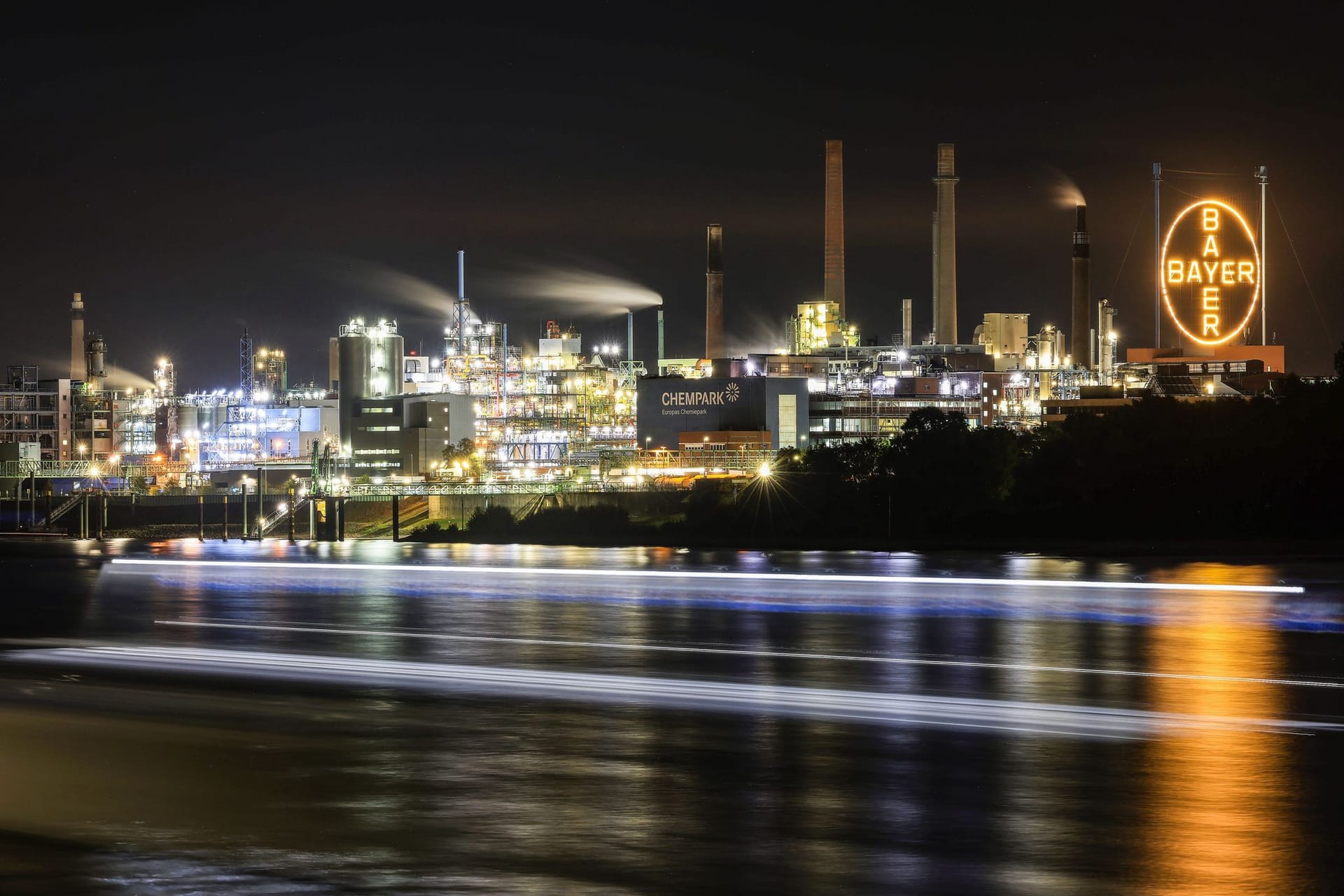 Chemieindustrie in Leverkusen