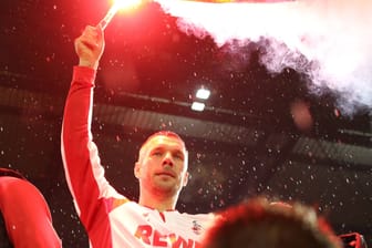 Lukas Podolski bei seinem Abschiedsspiel in Köln. (Symbolfoto)