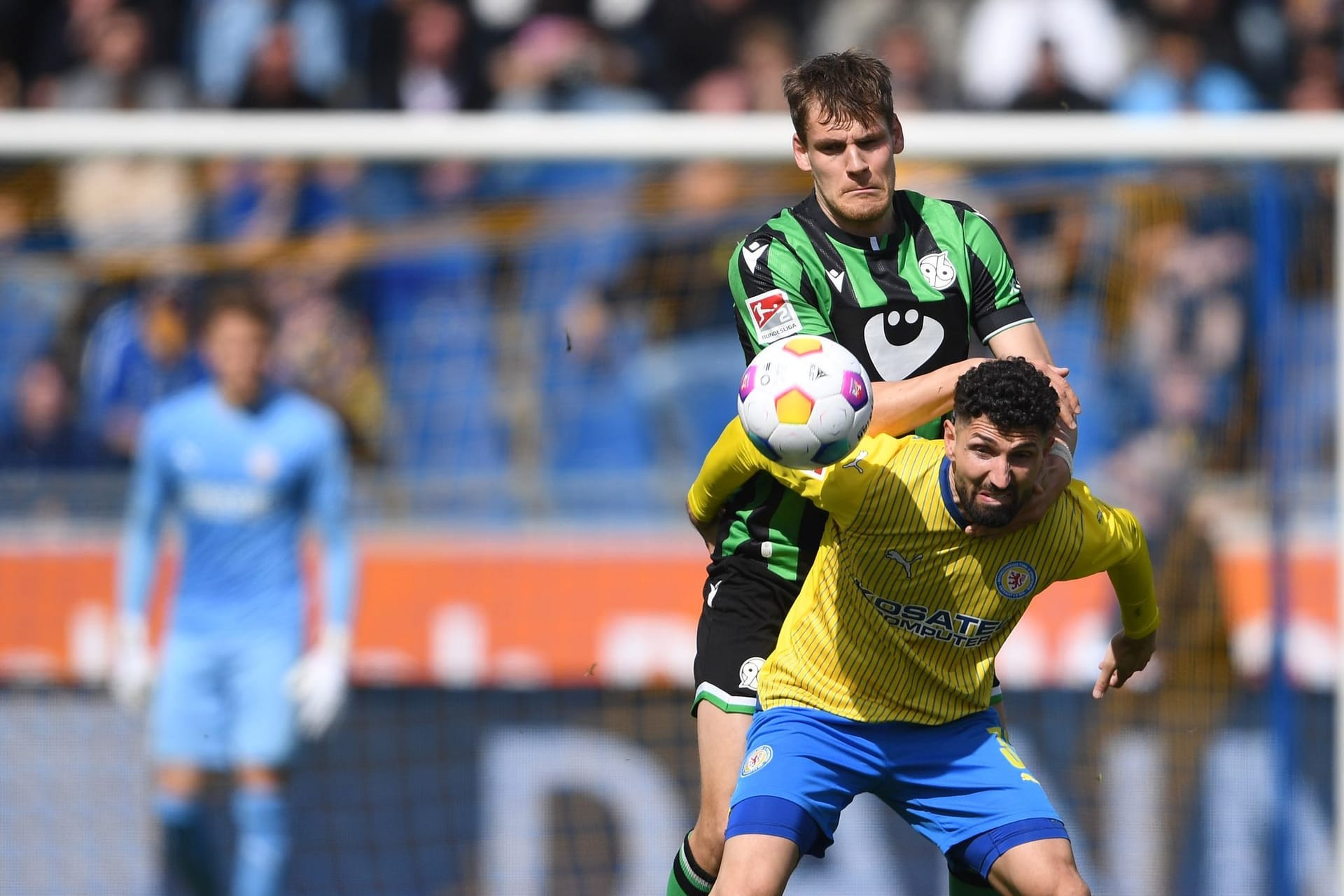 Eintracht Braunschweig gegen Hannover 96