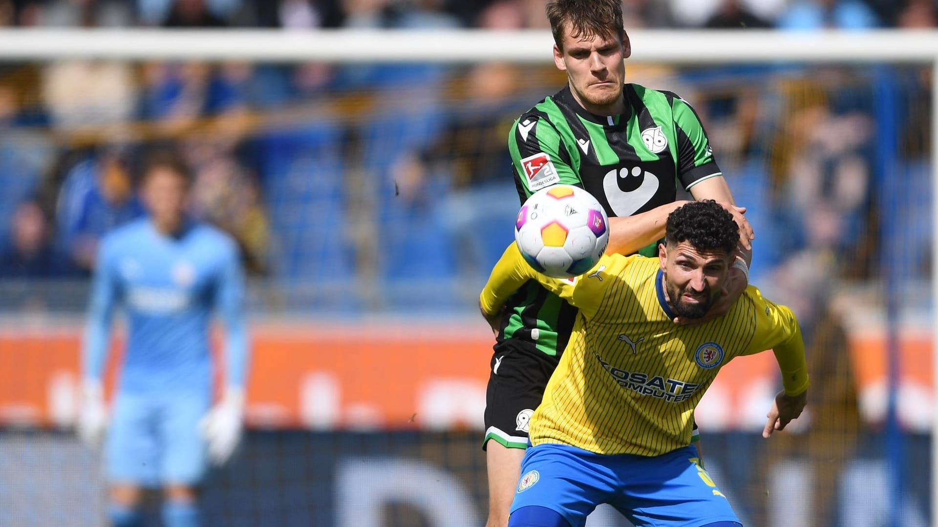 Eintracht Braunschweig gegen Hannover 96