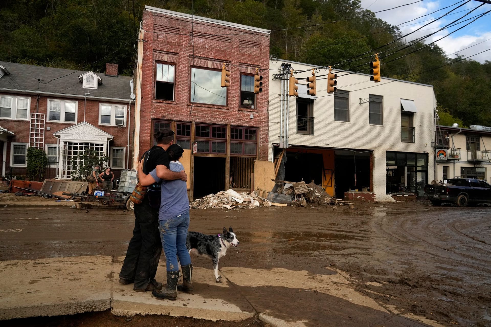 Nach Hurrikan «Helene» - North Carolina