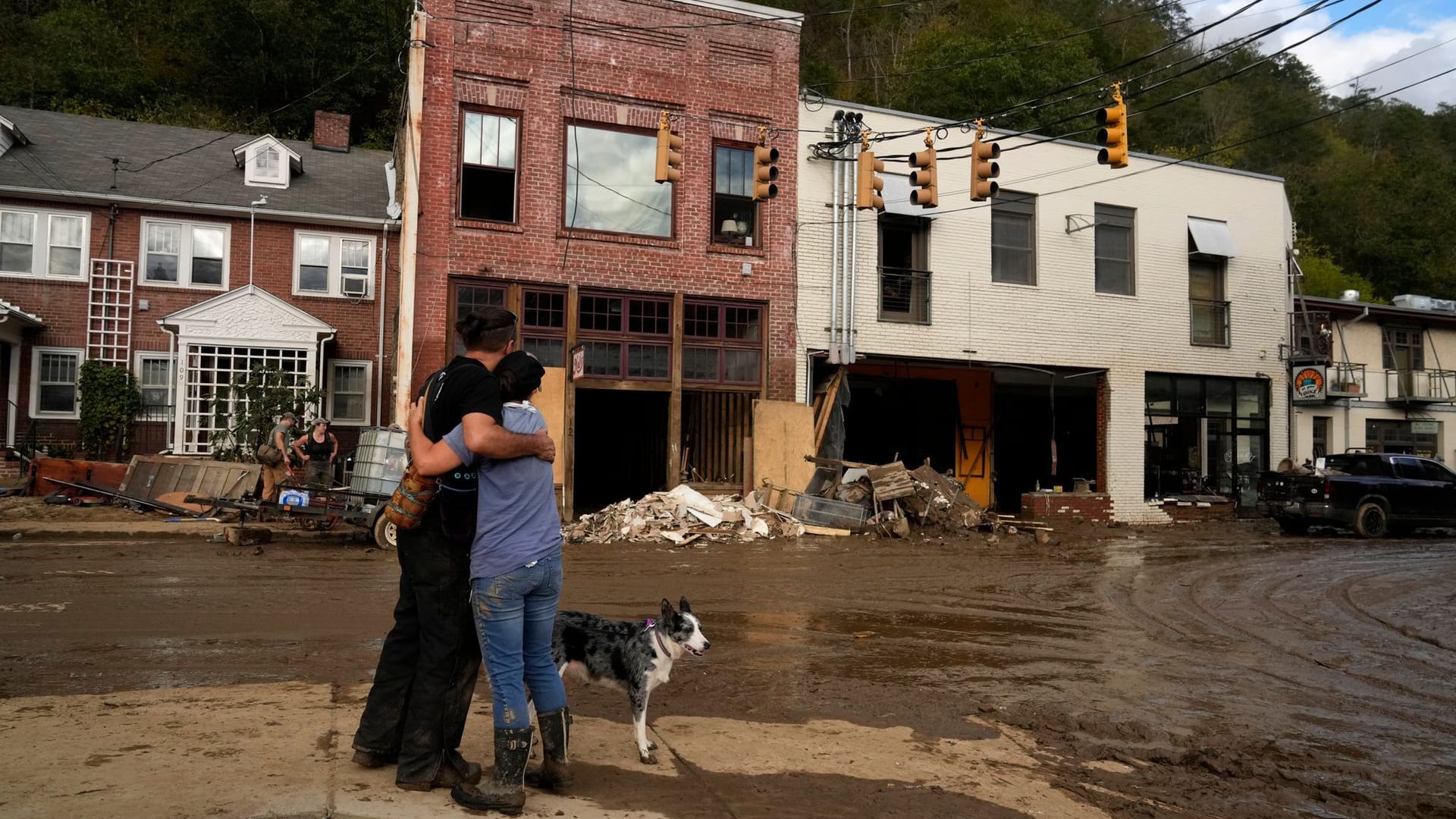 Nach Hurrikan «Helene» - North Carolina