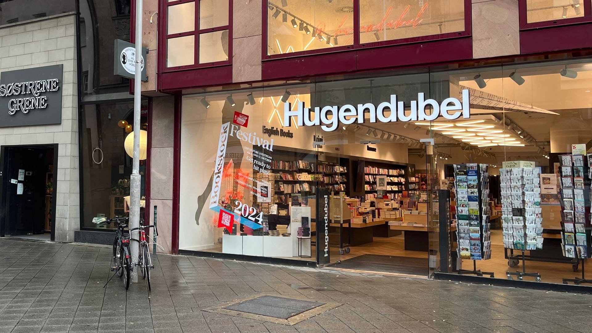 Die Buchhandlung in der Breiten Gasse (Archivbild): Sie eröffnete im August 2023.