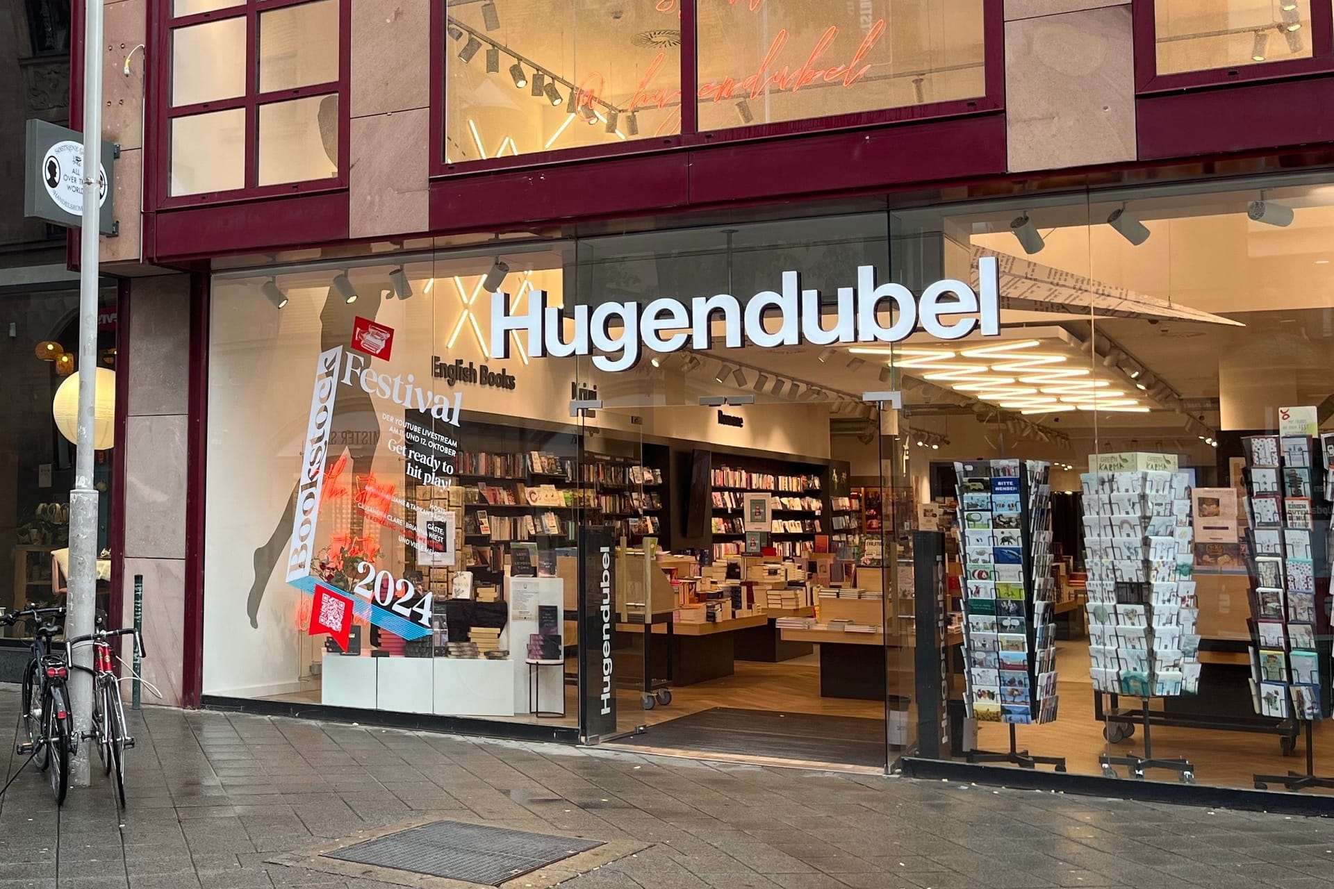 Die Buchhandlung in der Breiten Gasse (Archivbild): Sie eröffnete im August 2023.