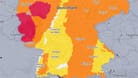 Starke Regenfälle und Sturm: Auch am Donnerstagvormittag gelten noch in Teilen Deutschlands Unwetterwarnungen.