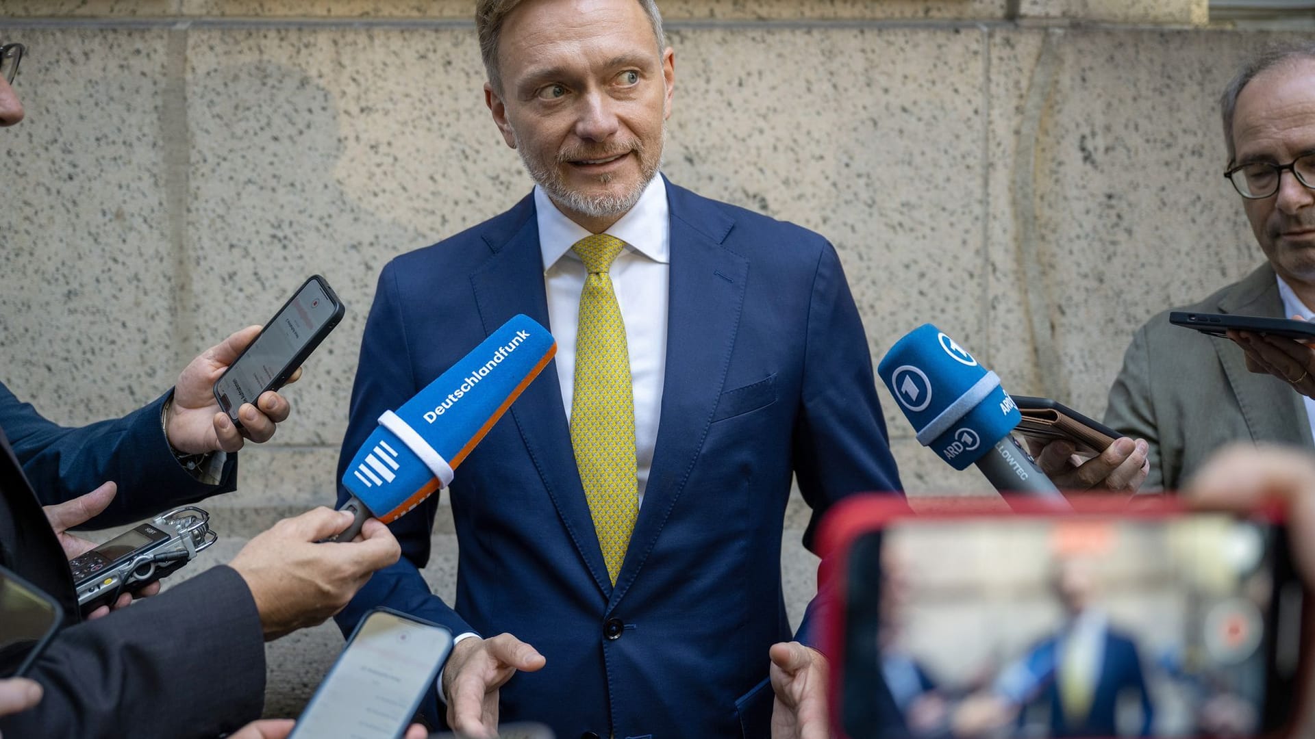 Bundesfinanzminister Lindner in den USA