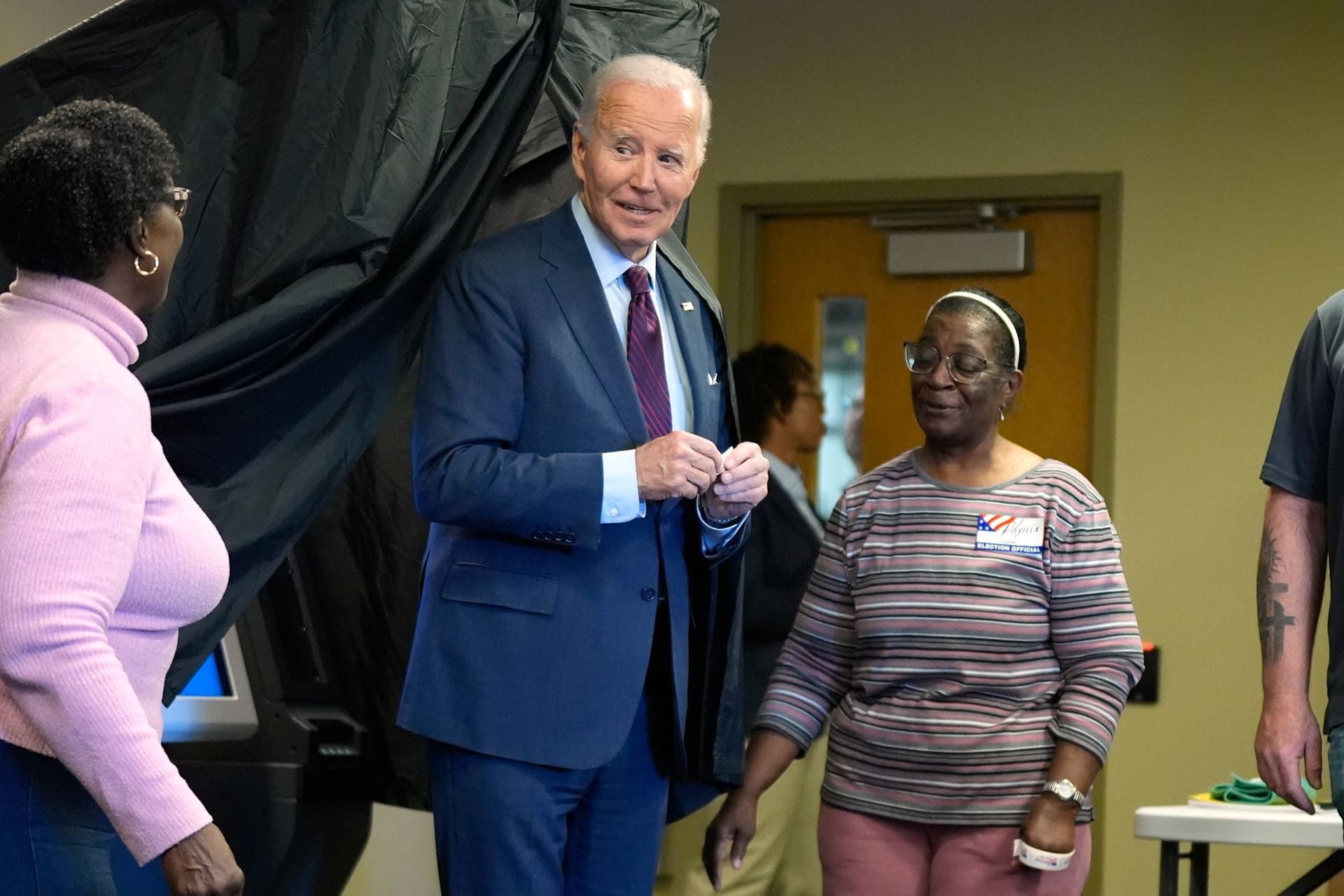 Wahlkampf in den USA - Stimmabgabe Biden