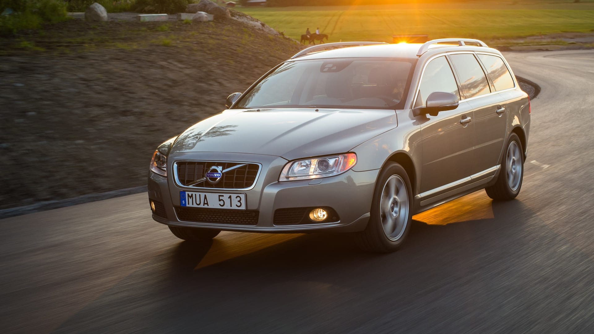 Volvo V70: In einem neuen Raser-Ranking liegt er ganz vorn.