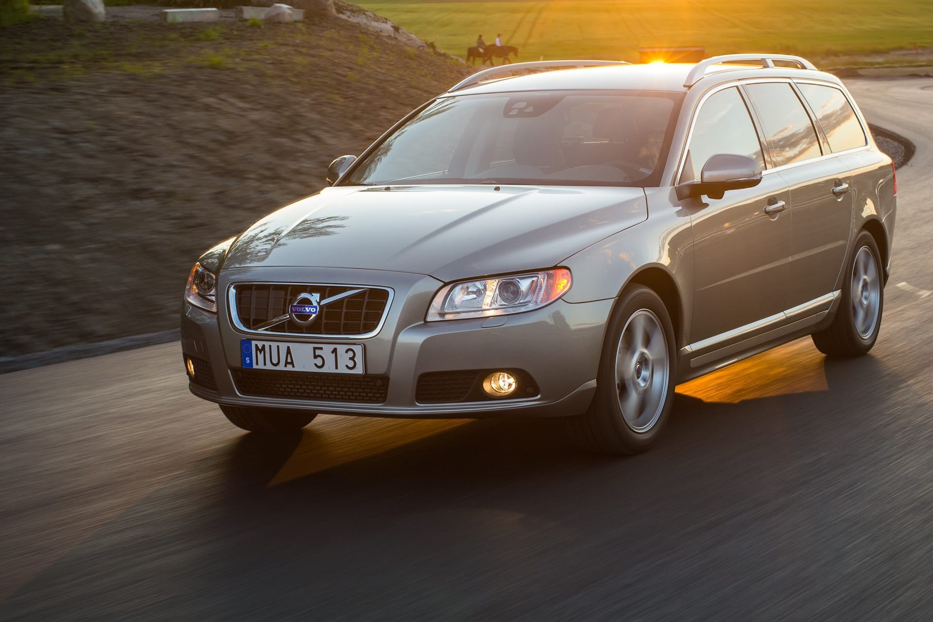 Volvo V70: In einem neuen Raser-Ranking liegt er ganz vorn.