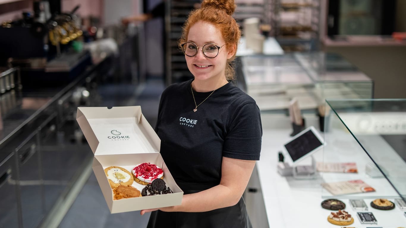 Cookie-Couture in Stuttgart kurz vor der Eröffnung