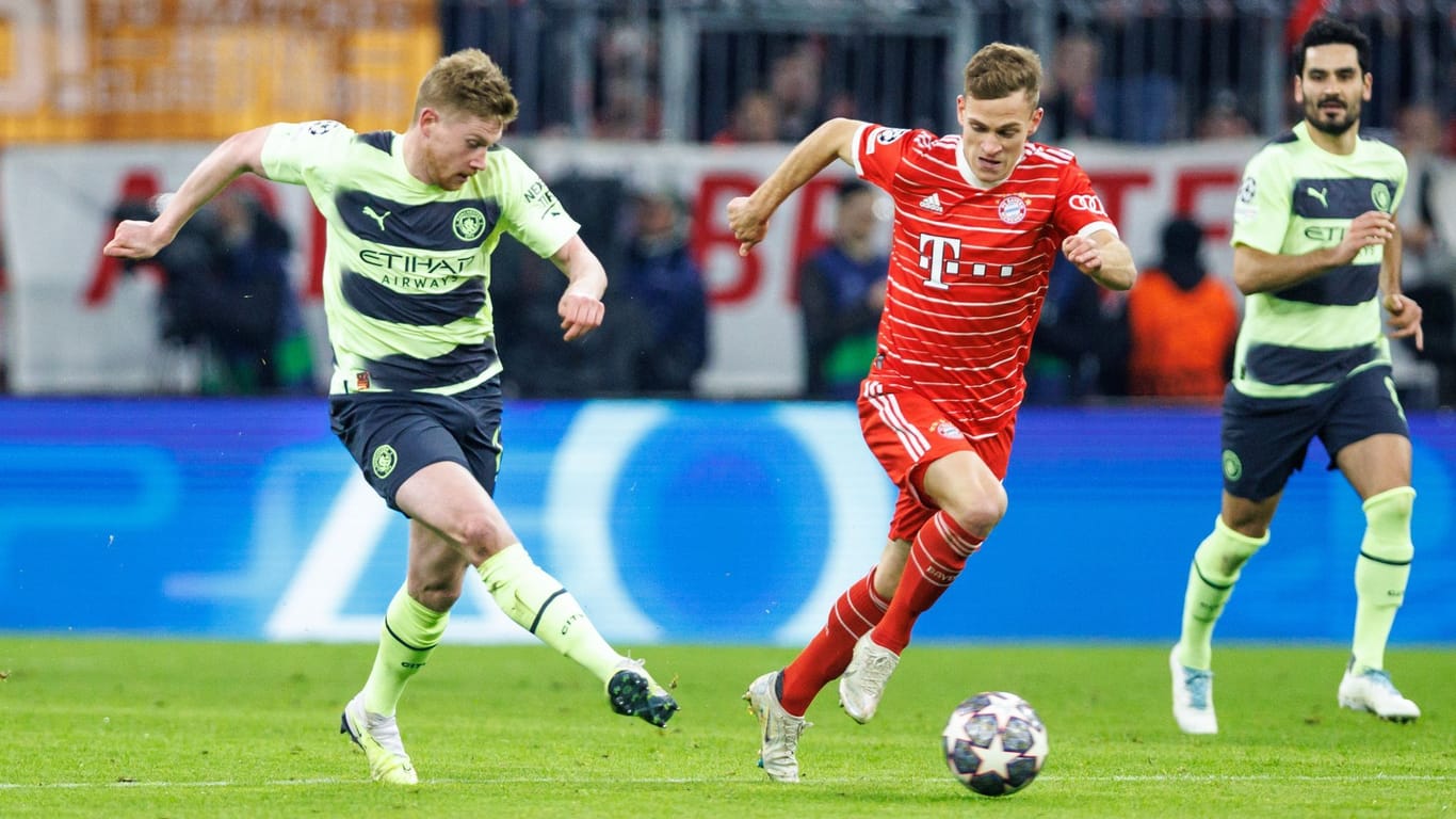 Kevin de Bruyne und Joshua Kimmich