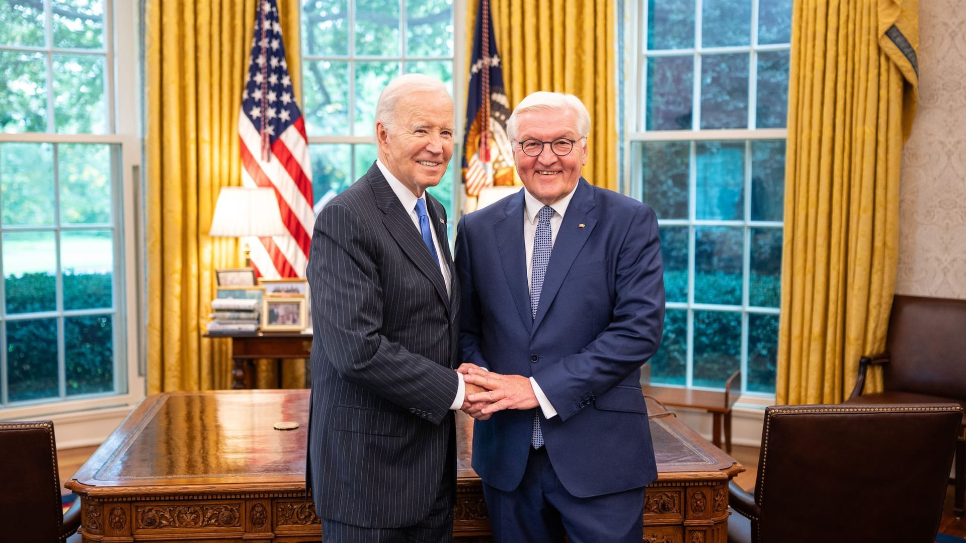 Steinmeier zu Treffen mit Biden in Washington