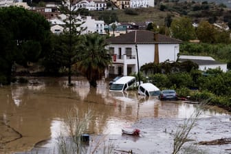 Überflutungen in Spanien