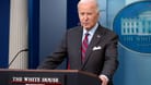 Joe Biden im Presseraum des Weißen Hauses (Archivbild): Nächste Woche kommt der US-Präsident nach Berlin.