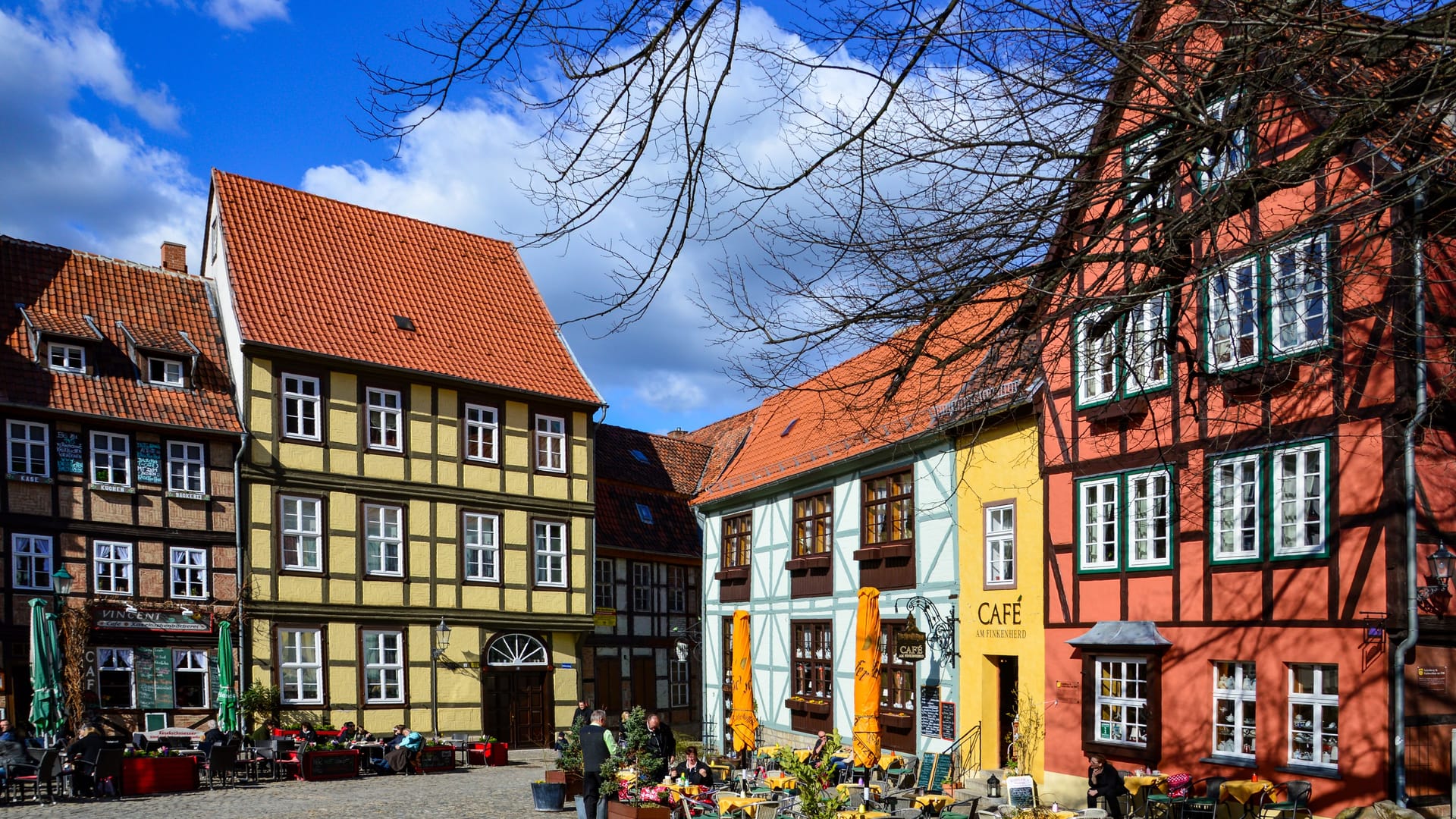 Historische Häuser in Quedlinburg