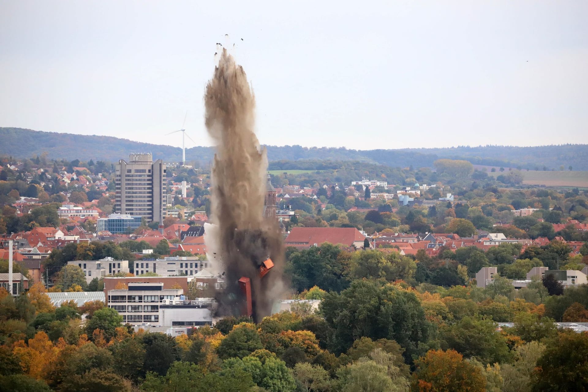 Entschärfung von Weltkriegsbomben in Göttingen