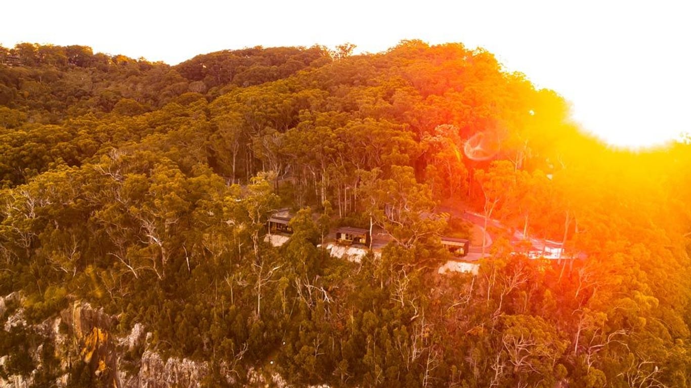 Eines von sechs "Tiny Wild Houses" der Binna Burra Lodge – ein nachhaltiger und komfortabler Weg, um in die Natur abzutauchen.