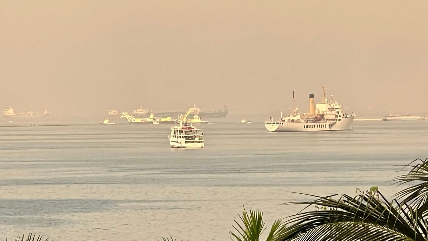 Manila-Bucht am Südchinesischen Meer