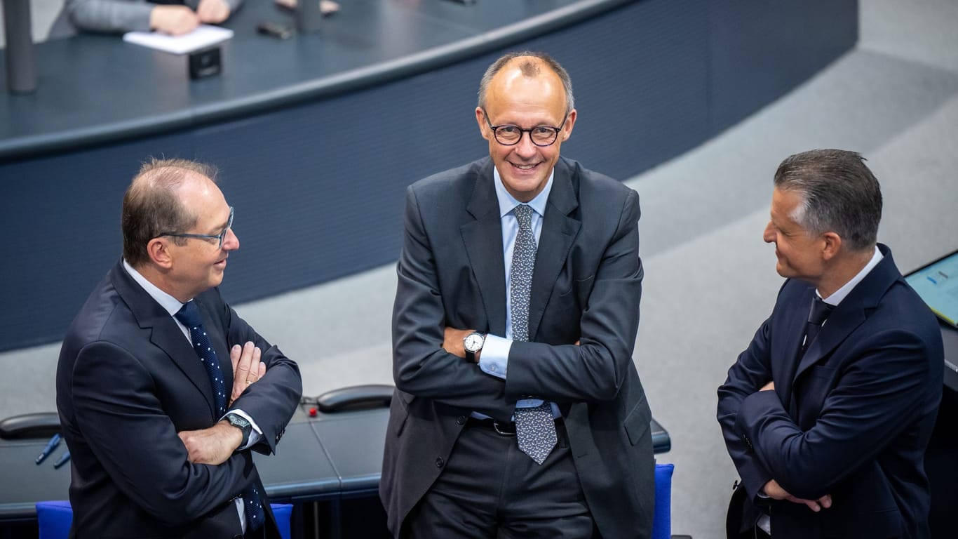 Unionspolitiker im Bundestag