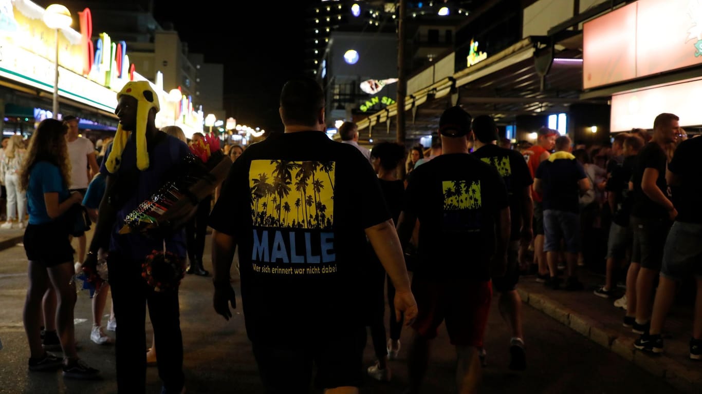 Schinkenstraße am Ballermann auf Mallorca