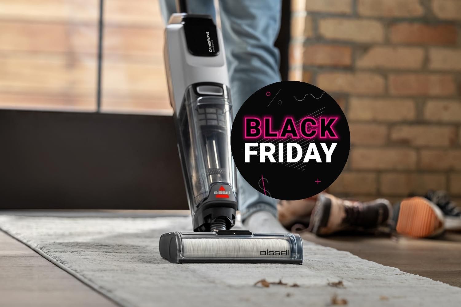 Black Friday: Den Nass- und Trockensauger CrossWave OmniForce von Bissell sichern Sie sich aktuell mit 50-Euro-Coupon im Angebot.