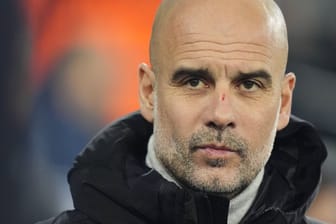 Pep Guardiola: Der Startrainer ärgerte sich.