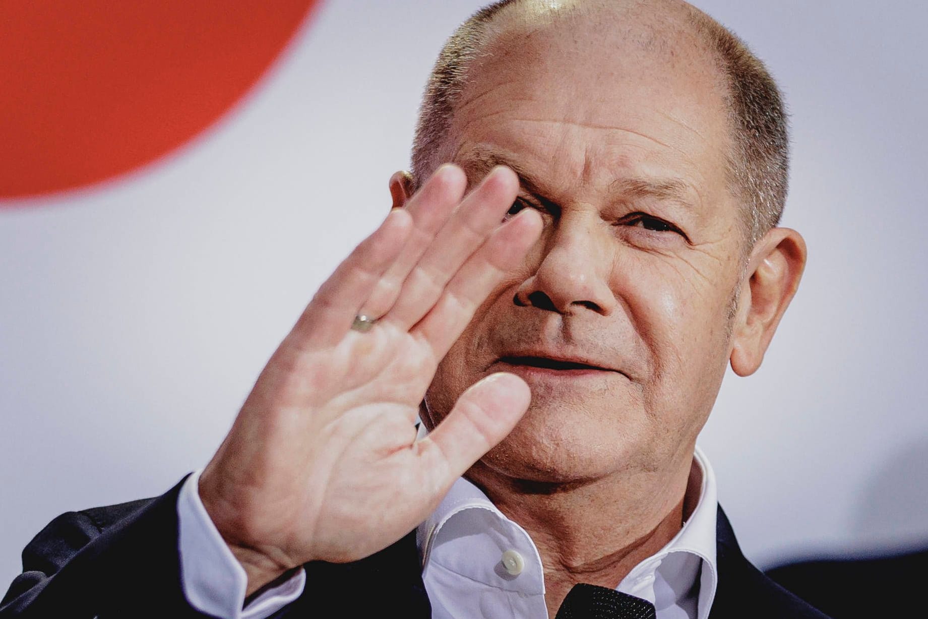 Olaf Scholz lässt sich als Kanzlerkandidat der SPD ausrufen.