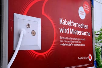 Vodafone wirbt um seine Mieter-Kunden: Eine Gesetzesänderung sorgte für erhebliche Verluste.