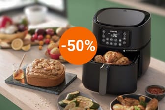 Den XXL-Airfryer von Philips gibt es schon vor dem Black Friday 50 Prozent günstiger bei Amazon.