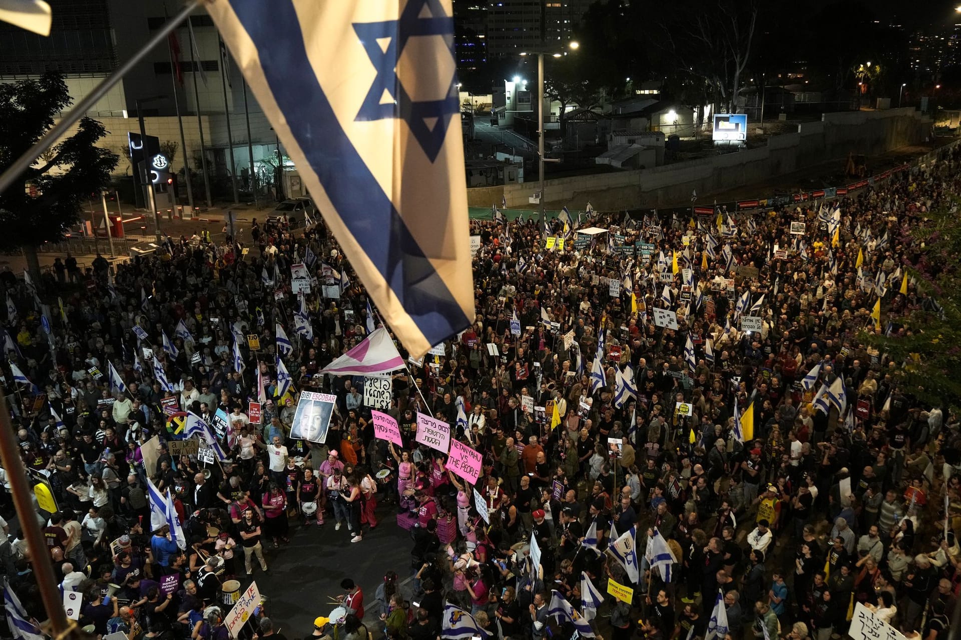 Nahostkonflikt - Proteste in Tel Aviv