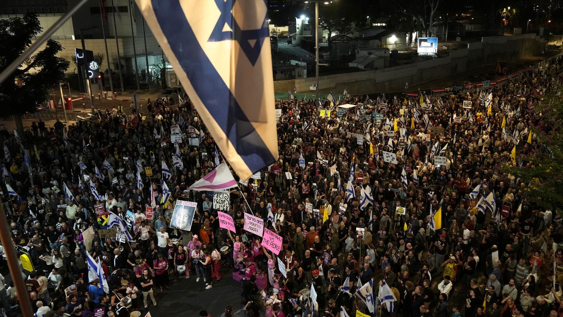 Nahostkonflikt - Proteste in Tel Aviv